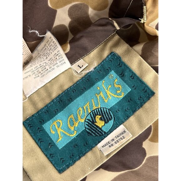 VTG Raewiks reversible Field Hunting Jacket Insulated Jacket Men Large Tactical - Picture 5 of 16